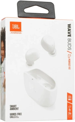 JBL WAVE BUDS (White) JBLWBUDSWHT Наушники 1