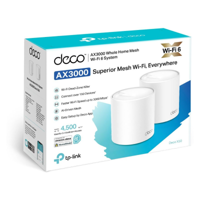 TP-Link Deco X50 (2 pack) WI-FI система 1