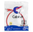 Cabeus PC-UTP-RJ45-Cat.5e-0.5m-RD-LSZH Патч-корд U/UTP