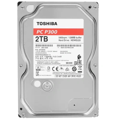 Toshiba P300 2TB HDWD220UZSVA Жесткий диск