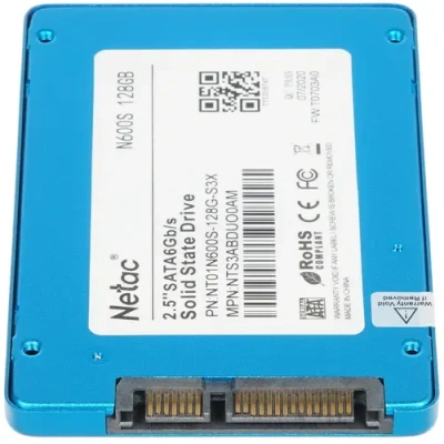 Netac N600S 128 ГБ SATA2.5 SSD Жесткий диск NT01N600S-128G-S3X 2
