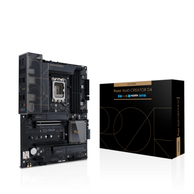 ASUS PROART B660-CREATOR D4 Материнская плата 90MB19F0-M0EAY0  1