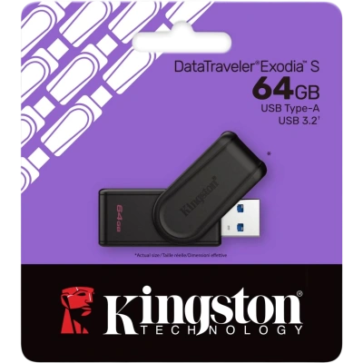 Kingston DTXS/64GB USB Flash накопитель 3