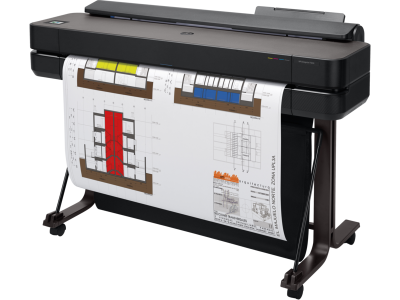 HP DesignJet T650 36-in Printer 5HB10D Плоттер 2