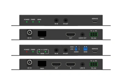 Infobit ITRANS F1000 HDMI 4K60 18Gbps расширитель 2