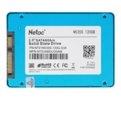 Netac NT01N535S-120G-S3X Накопитель SSD 120 Gb 3