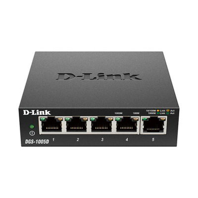 D-Link DGS-1005D/I3A Коммутатор неуправляемый