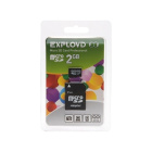 EXPLOYD microSD 2gb + SD adapter Карта памяти