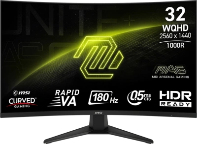 MSI MAG 325CQF 9S6-3DC11H-085 Монитор