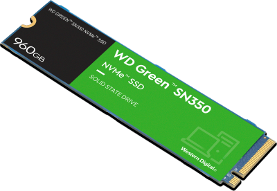 WD Green SN350 WDS960G2G0C Твердотельный накопитель 2