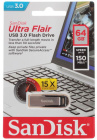 SanDisk Ultra Flair 64GB Флэш-накопитель SDCZ73-064G-G46 4