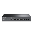TP-Link TL-SG3210 JetStream 8‑портовый гигабитный управляемый коммутатор уровня 2+ с 2 SFP‑слотами