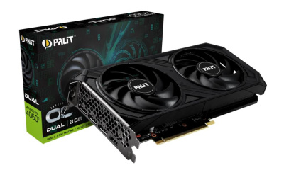 Palit GeForce RTX 4060 Ti Dual Видеокарта NE6406T019P1-1060D