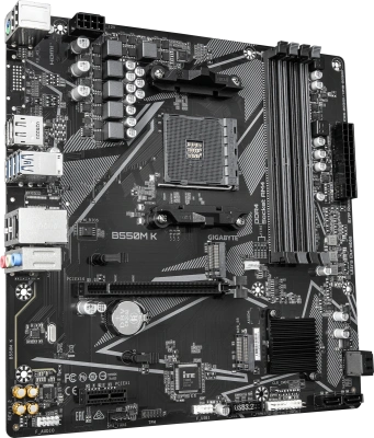 GIGABYTE B550M K 1.2 Материнская плата 1
