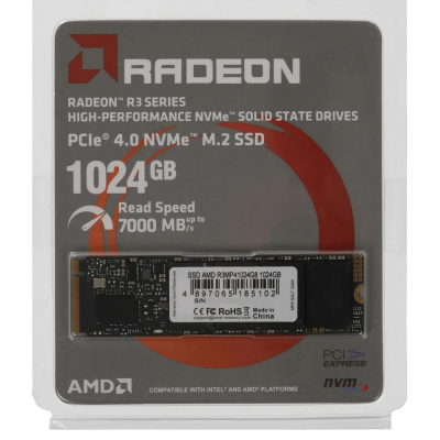 AMD Radeon R3MP41024G8 Твердотельный накопитель SSD 2
