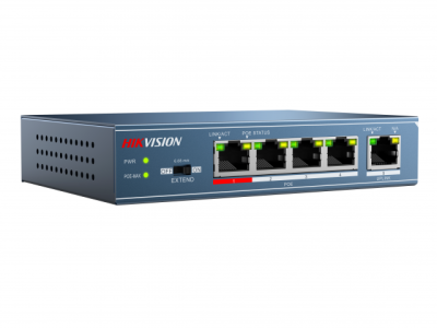 Hikvision DS-3E0105P-E PoE-коммутатор 2