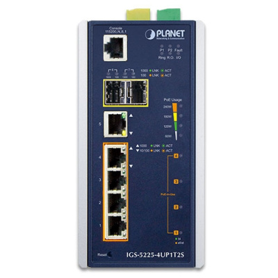 PLANET IGS-5225-4UP1T2S Коммутатор 1
