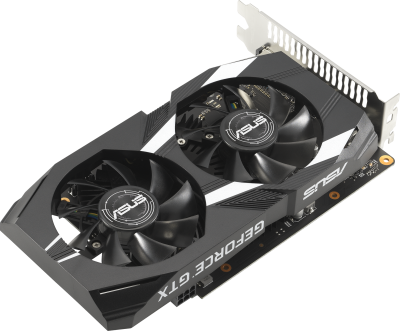 ASUS DUAL-GTX1650-O4GD6-P-V2 Видеокарта 90YV0GX8-M0NA00 2