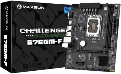 MAXSUN MS-CHALLENGER B760M-F Материнская плата