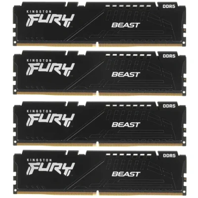 Kingston FURY Beast Black KF556C40BBK4-128 Оперативная память