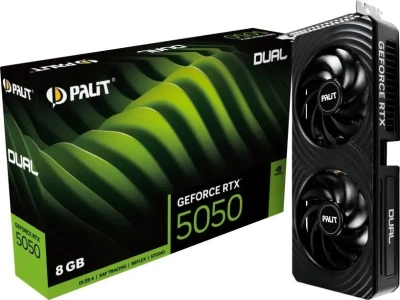 Palit RTX5050 8GB DUAL NE65050019P1-GB2070D Видеокарта 3