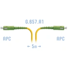 SNR SNR-PC-SC/APC-A-5m Патчкорд оптический