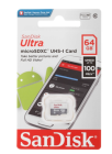 SanDisk Ultra microSDXC 64 ГБ SDSQUNR-064G-GN3MN Карта памяти