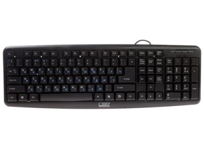 CBR KB 107 Black USB Клавиатура