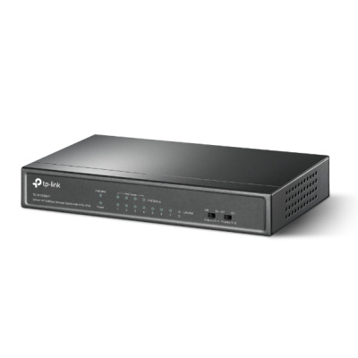 TP-Link TL-SF1008LP 8-портовый 10/100 Мбит/с настольный коммутатор с 4 портами PoE 1
