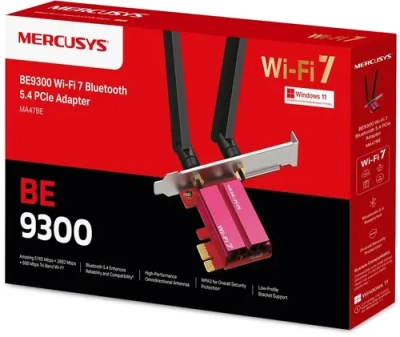 Mercusys MA47BE Адаптер Wi-Fi 2