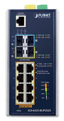 PLANET IGS-6325-8UP2S2X Управляемый коммутатор 2