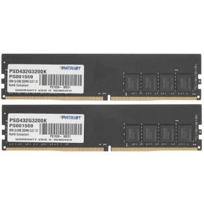 Patriot Signature Line 32GB Модуль памяти PSD432G3200K