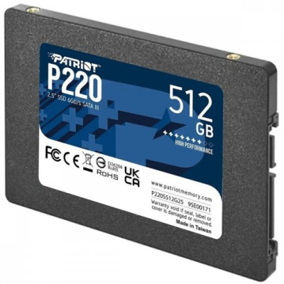 Patriot P220 512 Gb Накопитель SSD P220S512G25 2