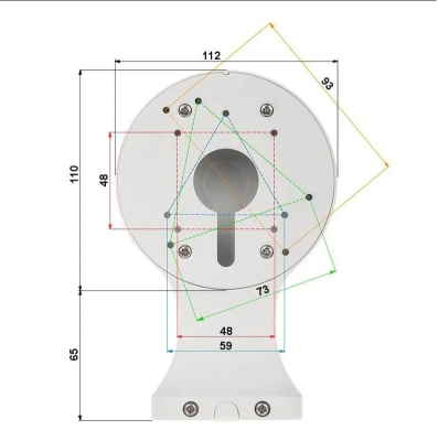 AltCam KP-6 Настенный кронштейн 6