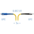 SNR SNR-PC-FC/UPC-SC/UPC-A-3m Патчкорд оптический