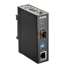 D-Link DIS-M100G-SW/A1A Промышленный медиаконвертер с 1 портом 100/1000Base-T и 1 портом 100/1000Base-X SFP 