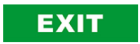 Bastion SKAT-12 EXIT Световой оповещатель охранно-пожарный (табло) 8521