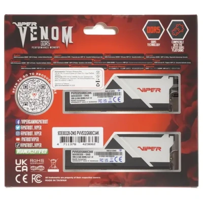 Patriot Viper Venom PVV532G680C34K 32 ГБ Оперативная память 2