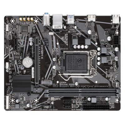 Gigabyte H410M K 2.0 Материнская плата 2