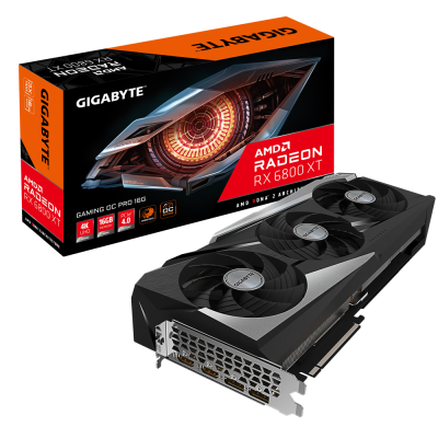 Gigabyte RX6800XT GAMING OC PRO 16GB Видеокарта GV-R68XTGAMINGOCPRO-16GD 8