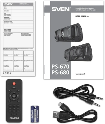 Sven АС PS-680 SV-020187 Колонка 6