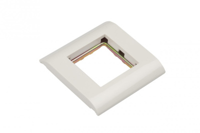 Hyperline FP-M45-1-WH Лицевая панель 1