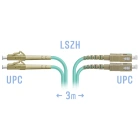 SNR SNR-PC-LC/UPC-SC/UPC-MM-DPX-3m Патчкорд оптический