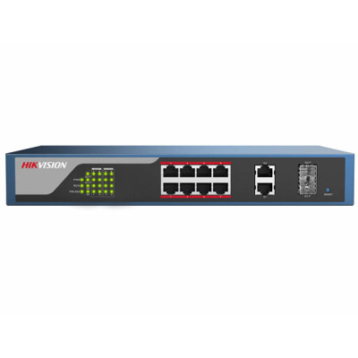 Hikvision DS-3E1310P-E СЕТЕВОЙ КОММУТАТОР 1