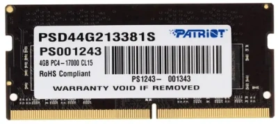 Patriot Signature PSD44G213381S Оперативная память