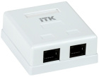 ITK CS2-1C5EU-22-G Розетка информационная настенная