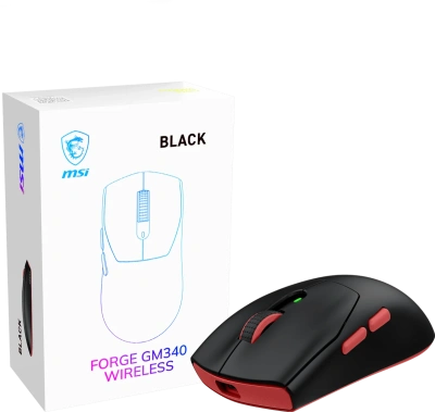MSI FORGE GM340 W BLACK Мышь беспроводная 1