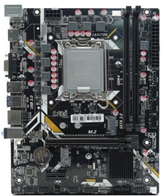CBR MB-AFH610M-RTL Материнская плата 2