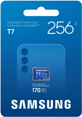 Samsung T7 MB-MB256T/WW Карта памяти 3