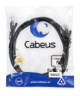 Cabeus PC-UTP-RJ45-Cat.6-2m-BK Патч-корд U/UTP